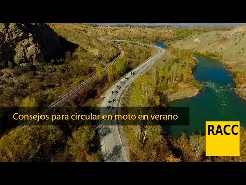 Consejos para circular en moto en verano