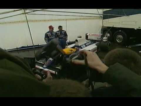 1991   WILLIAMS UNVEIL FW14 RENAULT V10 (THE GREATEST CAR OF ALL TIME)