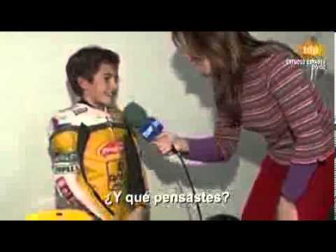 Entrevista a Marc Márquez cuándo sólo tenía 10 años y decía que quería ser como Dani Pedrosa