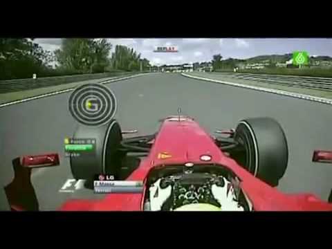 Accidente Felipe Massa en GP Hungria