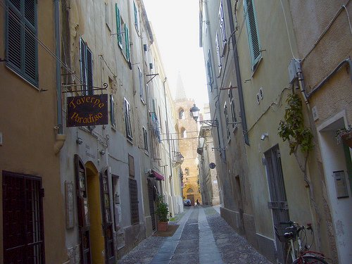 Callejuelas del Alguero, Cerdeña.