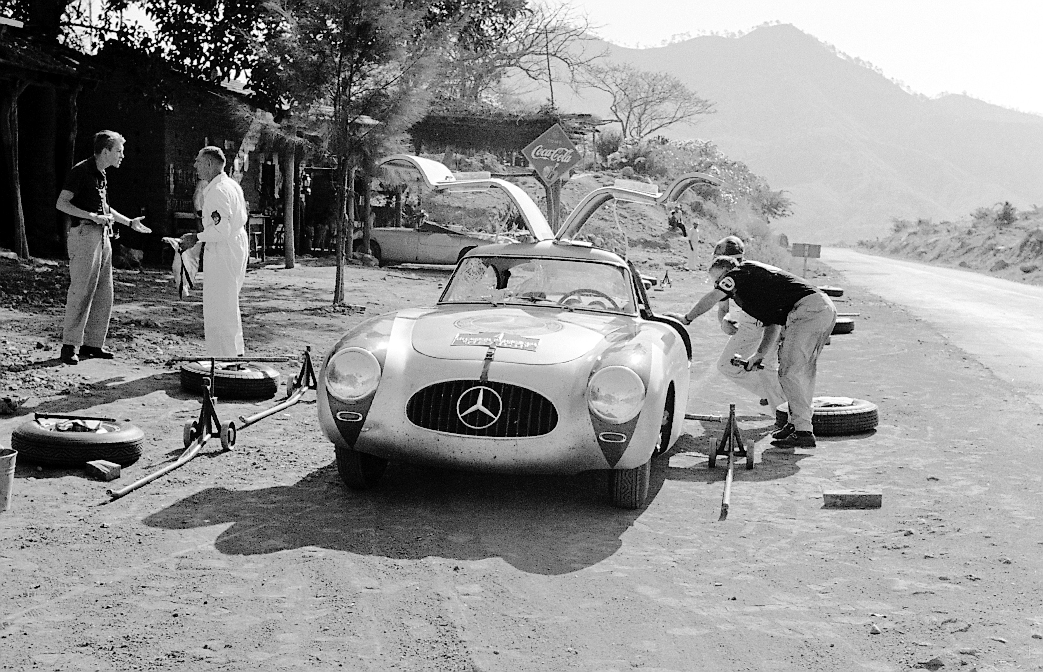 Carrera Panamericana 1952. Mercedes-Benz