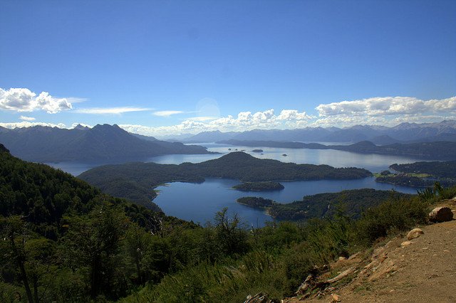 Los lagos del Parque Nacional de Nahuel Huapi (Argentina). Foto de H Dragon.