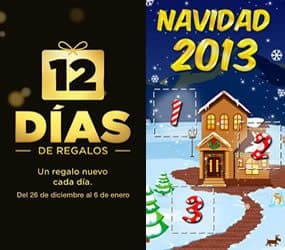 App móvil regalos de Navidad