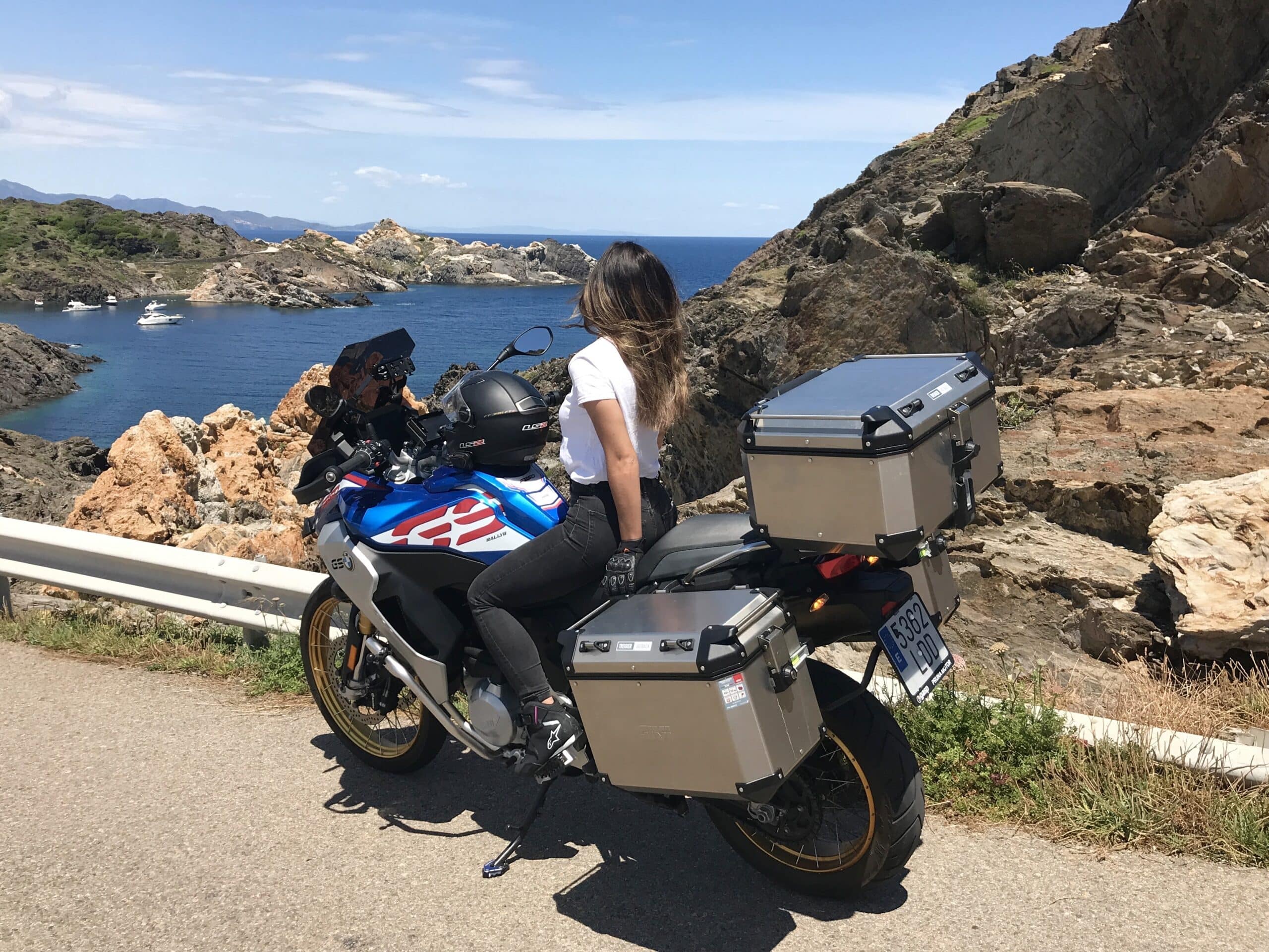 ruta en moto por la Costa Brava