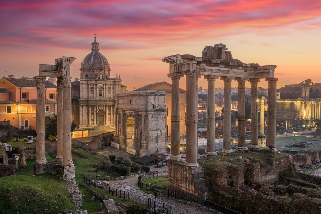 Guía de viaje para Roma (Italia).